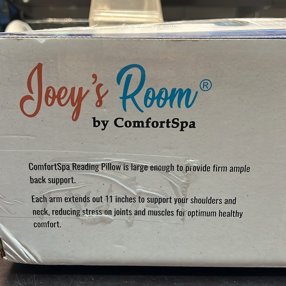Joeys Room by ComfortSpa Reading Pillow - Picture 7 of 13